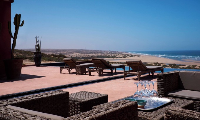 Sidi R'bat Villa | Exceptional seafront villa with private pool