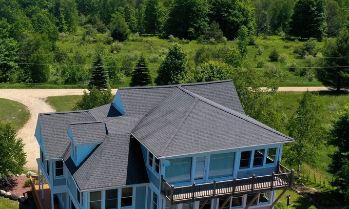 Ellsworth Haus | Experience Northern Michigan in a Unique Charlevoix Retreat with Stunning Views