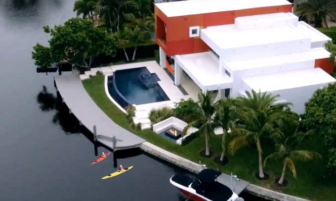 Central Fort Lauderdale Haus | Exquisite moderne minimalistische Waterfront Personal Resort