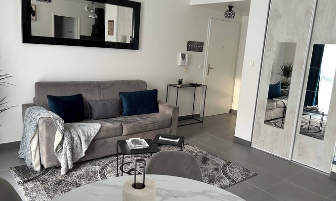 Garges-les-Gonesse Wohnung | F2 Équipé,lumineux.proche Paris 20min/ CDG 10min