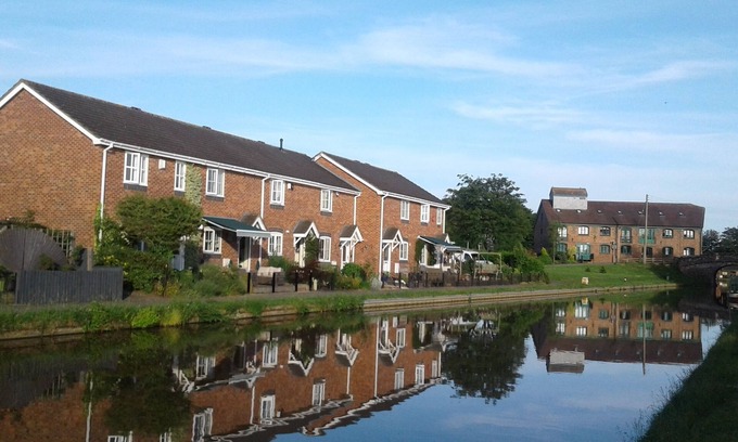Market Drayton Haus | Mit Blick auf den Shropshire Union Canal