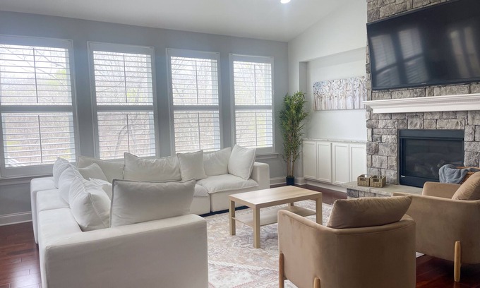 Fairview Haus | Fairview retreat: Spacious, scenic, sleeps twelve. Thirty miles from Nashville.