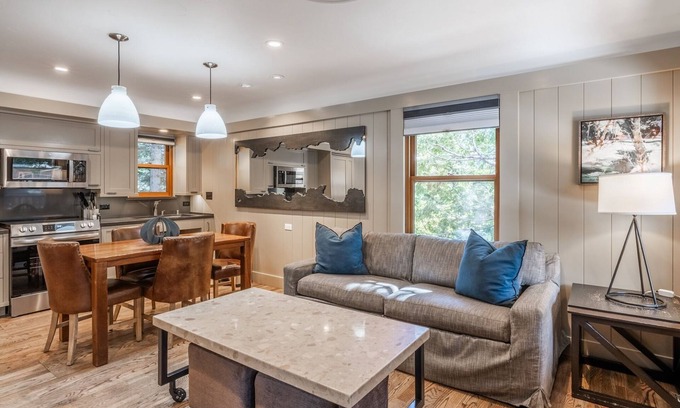 Homewood Hütte | Spend Summer with Us! Accessible Cottage Near Lake and Ski Resort with Two Covered Porches