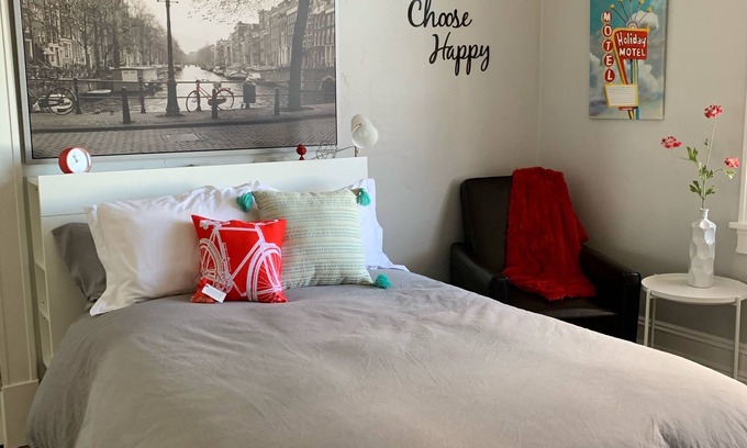 Midtown Haus | Schönes Studio für Langzeitaufenthalte für Geschäftsreisende oder Langzeiturlauber