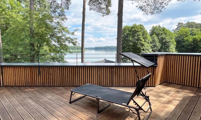 Postheim Haus | Ferienhaus Haus 11 in Templin mit Seeblick und Sauna