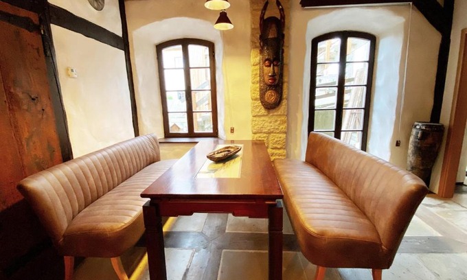 Leppersdorf Haus | Ferienhaus NAMIBIA-LODGE im Rittergut Leppersdorf bei Dresden