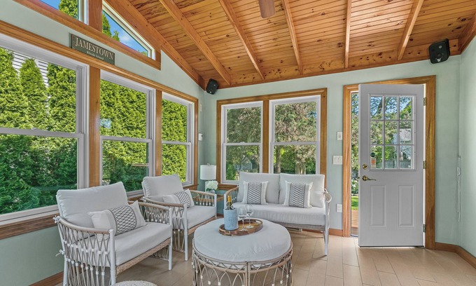 Jamestown Haus | Find Seaside Serenity: Family Coastal Retreat near Jamestown & Newport, RI