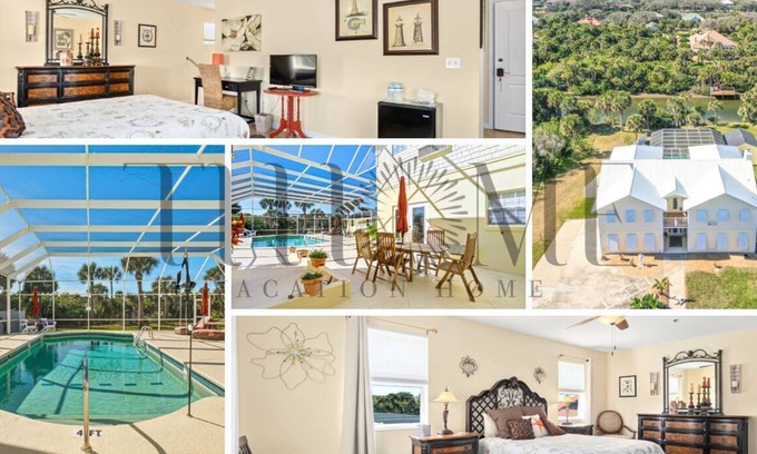 Painters Hill Wohnung | Flagler Beach BNB Pool Spa Suite