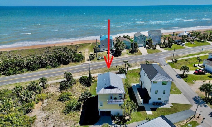Painters Hill Haus | Flagler Beach Gem, Prime Ocean Views, Beach Access Right Across the Street!