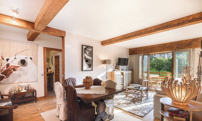 Le Planellet Wohnung | Flat Belvédère - In the heart of the village of Megève