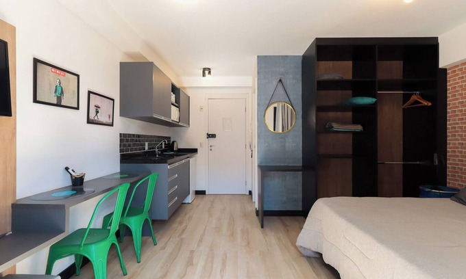 Santa Ifigenia Wohnung | Flat com academia próximo à estação da Luz