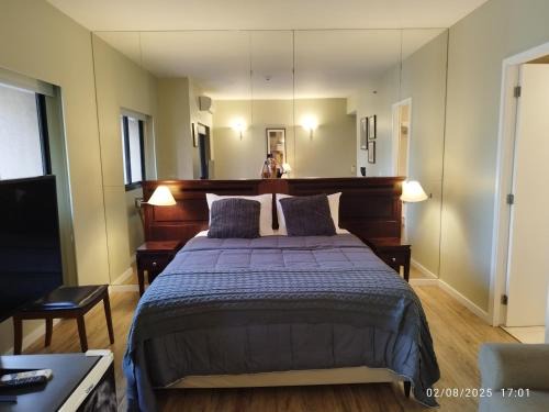 Itaim Bibi Wohnung | Flat com Piscina Aquecida Grátis Garagem manobrista 24h -Sauna Varanda