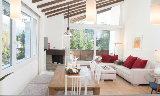 Lenzerheide Wohnung | Flat La Riva 111 with pool-Lenzerheide
