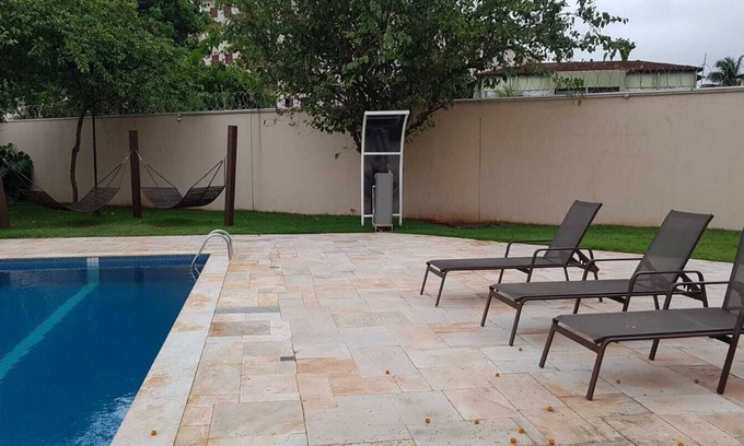 Ribeirao Preto Wohnung | Flat Wi-Fi, Split, Pool and Garage 310