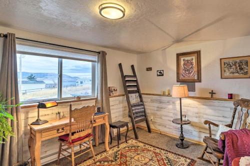 Big Arm Wohnung | Flathead Lake-View Studio 38 Mi to Blacktail