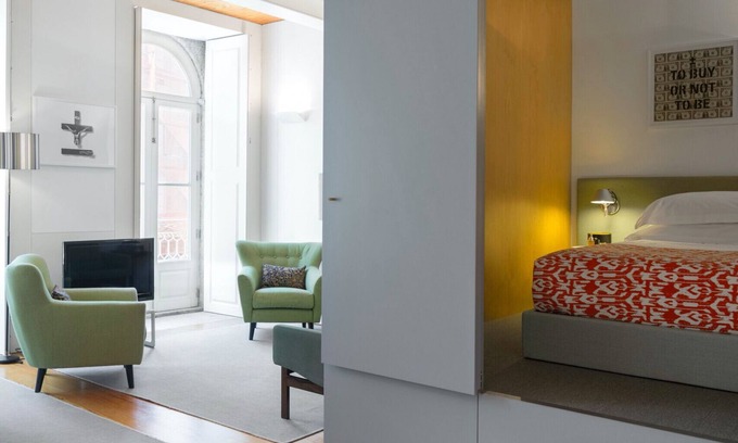 Foz do Douro Wohnung | Apartment mit einzigartigem Design. Blick auf die Stadt. Ersten Zeile des Meeres.