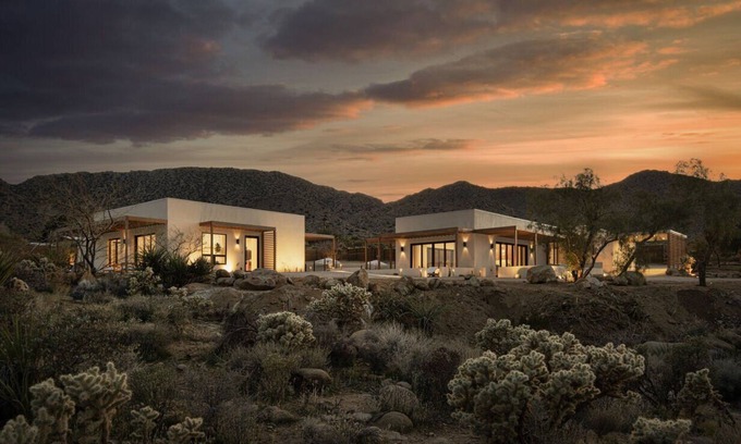 Joshua Tree Highlands Haus | Fleur by Fieldtrip | Architectural Desert Estate w Pool