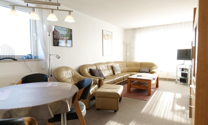 Sahlenburg Wohnung | Frische Brise 15.01. Seesicht Sahlenburg inkl. Strandkorb Mai-Sep.