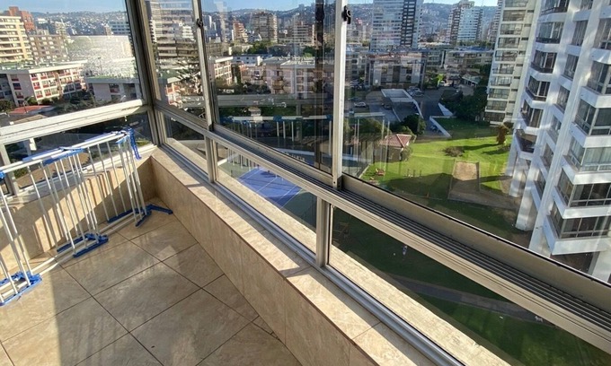 Vina del Mar Wohnung | Front line beach apartment san martin