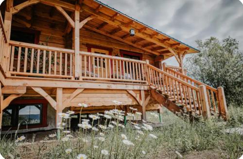 Sainte Rose du Nord Skihütte | Gîte de l'herboriste