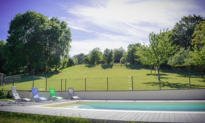 Favieres Haus | Gîte Le Répit mit Schwimmbad