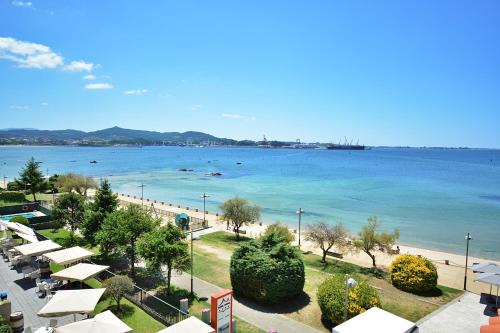 Carril Wohnung | GALIHOST - Ático con terraza y vistas al mar en Vilagarcía