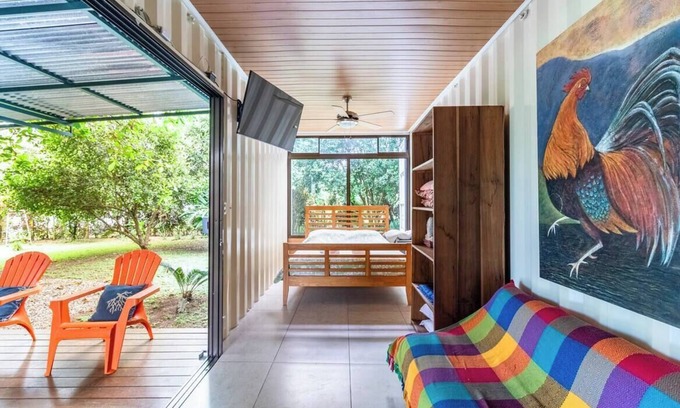 Palma Kabine | Gallo Pinto ~ Beachfront Compact unit