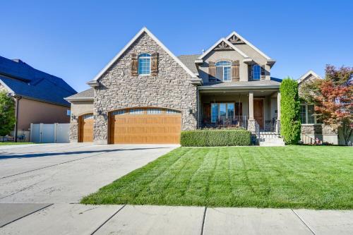 Kaysville Haus | Game Room and Home Office Spacious Kaysville Escape