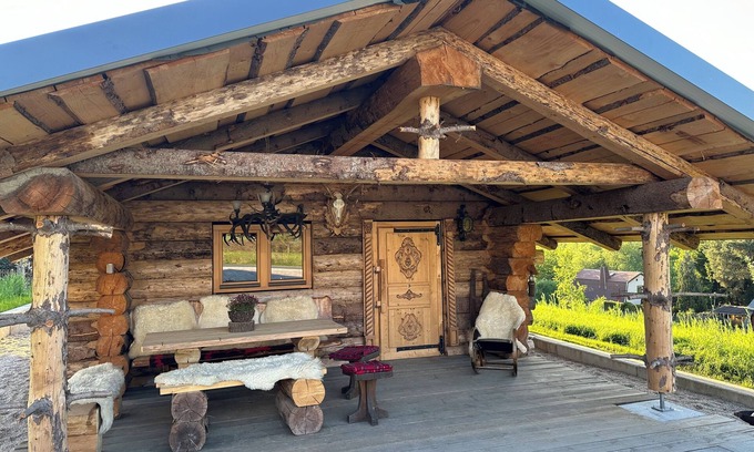 Limbach Haus | Gemütliche Blockhütte in Einer Ländlichen Gegend