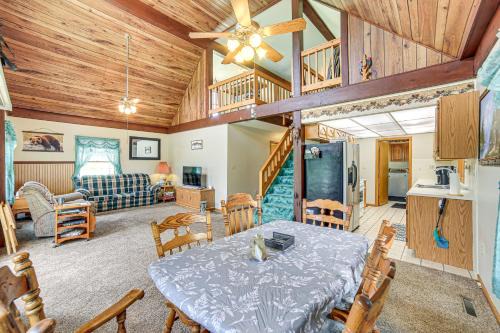 Germfask Haus | Germfask Home with Fire Pit, Grill and Yard Games!