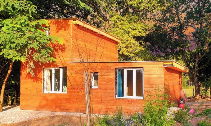 Dommartin-les-Cuiseaux Skihütte | Gîte de la Liambe -wooden house in the countryside - sleeps 4 to 6 -