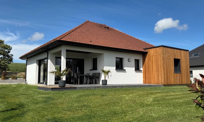 Pihen-les-Guines Haus | Gite de l'Erable : New single-storey house on the Opal Coast