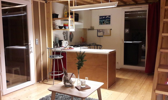 Arbois Wohnung | Gite mit Bambus - Duplex Studio für 1/4 Personen