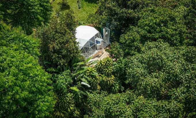 San Roque Wohnmobilvermietung | Glamping Luxury Domo -- Tierra Nueva Glamping