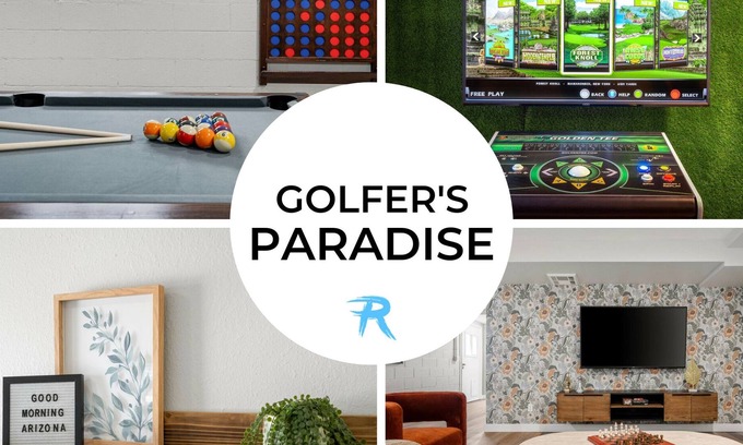 Pepper Ridge Haus | GOLFER'S PARADISE: GOLDEN TEE GAME + HOT TUB + LARGE PUTTING GREEN + FIREPIT