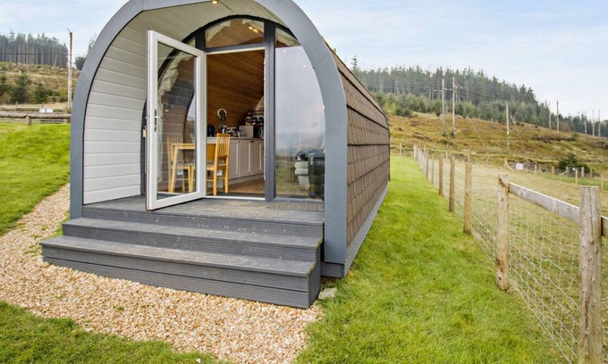 Ponterwyd Skihütte | Golygfa Dinas in Aberystwyth