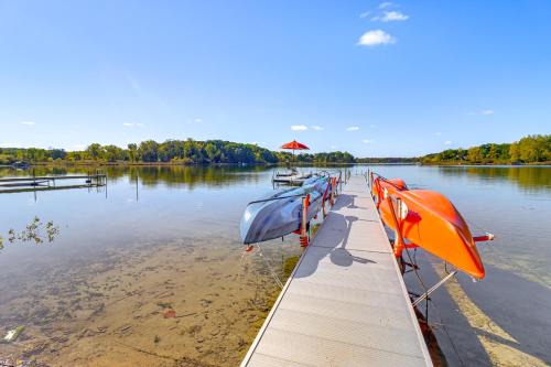 Jerome Haus | Goose Lake Home 13 Mi to Michigan Intl Speedway