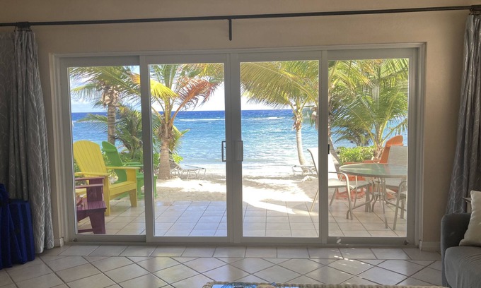 North Side Villa | Herrliches freistehendes Sandy Beachfront Villa, Azure Breeze # 5