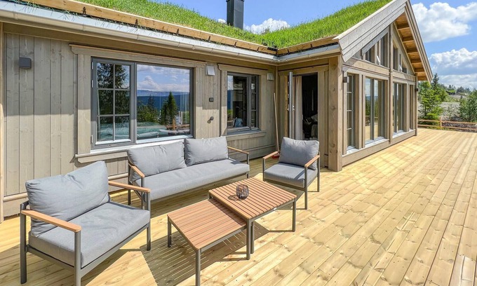Sor-Fron Haus | Tolles Haus in Gålå mit Sauna