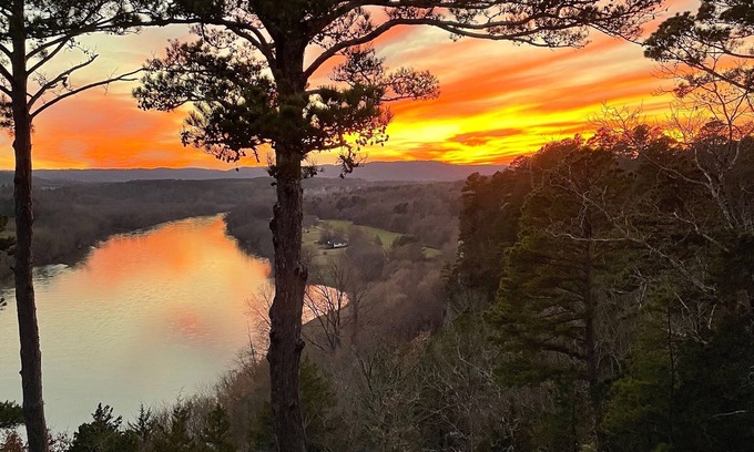 Calico Rock Kabine | Wunderschöner Riverbuff Blick auf den White River + * WIFI *