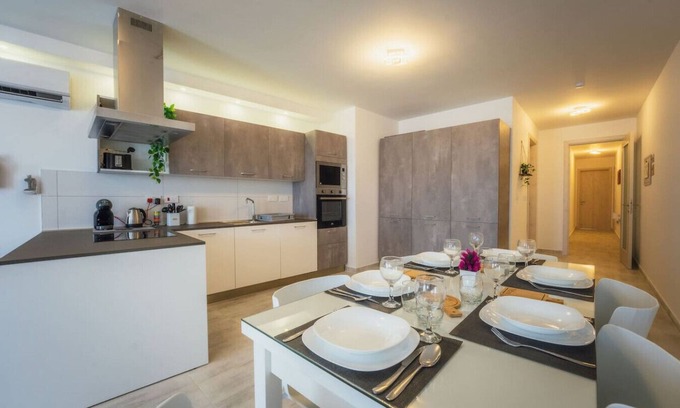Xewkija Wohnung | Gozo Haven Stylish Escape This Spacious 3-bed