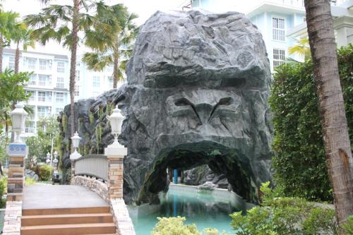 Na Chom Thian Wohnung | Grand Florida芭提雅带免费游泳池温泉和健身房和办公区水上花园公寓E208