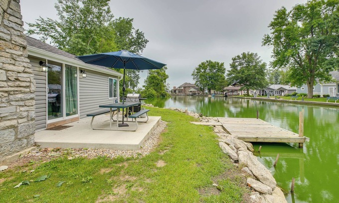 St. Marys Kabine | Grand Lake Cabin w/Private Dock in St Marys!