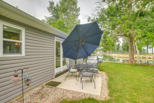 St. Marys Haus | Grand Lake Getaway with Boat Dock in St Marys!