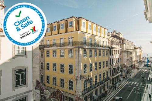 Chiado Wohnung | Grand Ouro Deluxe Apartment Downtown Baixa