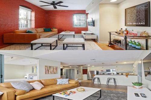 Arts/Warehouse District Wohnung | Group Getaway - 2 Modern 3BR-2BA Warehouse Flats - 6 Bedrooms & 4 Baths Total