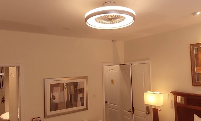 Gaithersburg Haus | Guest Suite by Ameridency: 1 King Bed, 1 Bath with Rain Shower, Full Kitchen