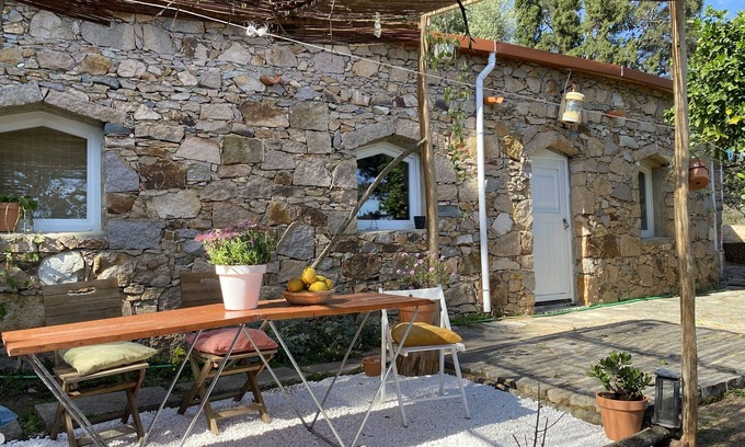 Malveira da Serra Hütte | Guincho. Location, beach, forest, comfort, 360º views.
