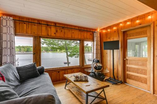 Long Lake Haus | Hale Rustic Retreat on Long Lake Near Boat Launch!