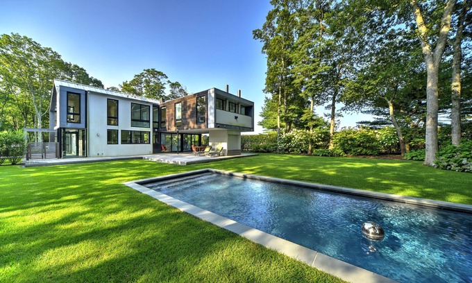 Southampton Haus | Genießen Sie einen stilvollen, modernen Luxus-Urlaub in einem schönen Land mit großartigen Sonnenuntergängen